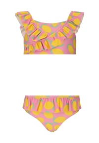 ZIGZAG - Bikini Tropical mit stylischem Rüschendesign und Sonnenschutz - Print 3597 Flowers