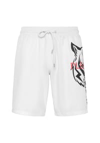 PLEIN SPORT - Badehose TIGER - black/white