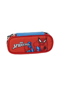 MARVEL - Spiderman Federmäppchen Oval Schlampermäppchen Kinder Schule - 