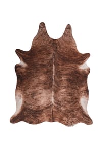 Kayoom - Flachgewebe Teppich Sanari 204 braun - braun