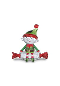 SWAROVSKI HOLIDAY CHEERS - Kristallfigur "Dulcis Elf 5655435" - GRÜN/TRANSPARENT/ROT