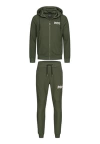 BENLEE™ - Herren Trainingsanzug mit Kapuze schmale Passform HACKBERRY - Black