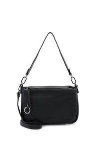 SURI FREY DEBBY - Schultertasche, Kunstleder, Anhänger, für Damen - 100 BLACK