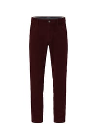 redpoint - Regular Fit Cordhose im 5-Pocket Stil mit Stretch MILTON - bordeaux