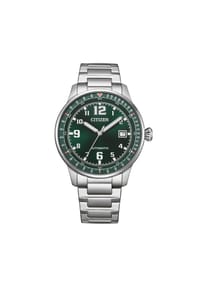 CITIZEN® HAU MECHANISCH - Herren Armbanduhr "NJ0190-51X" - SILBER