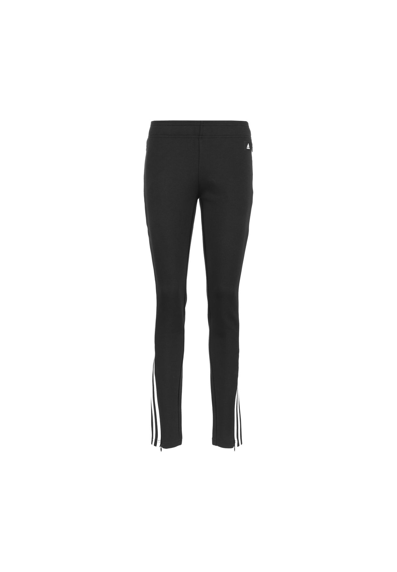 adidas Sportswear – Lounge-Leggings in Dunkelgrau mit den drei Streifen