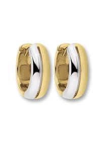 ONE ELEMENT Golden Grace - Ohrringe   Creolen aus 333 Gelbgold - gold