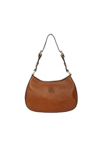 BRIC'S Volterra - Volterra Schultertasche Leder 29 cm - tobacco