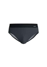 CALIDA - Herren Slip mit Softgummibund Cotton Code Design - 525 RETRO BLUE