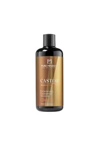 PURE MINERAL - Stärkendes Rizinusöl-Shampoo, 500 ml - weiß