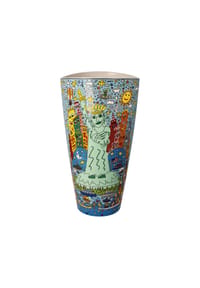 Goebel Vase Rizzi The Big Apple on Liberty - James Rizzi - The Big Apple is Big in Liberty