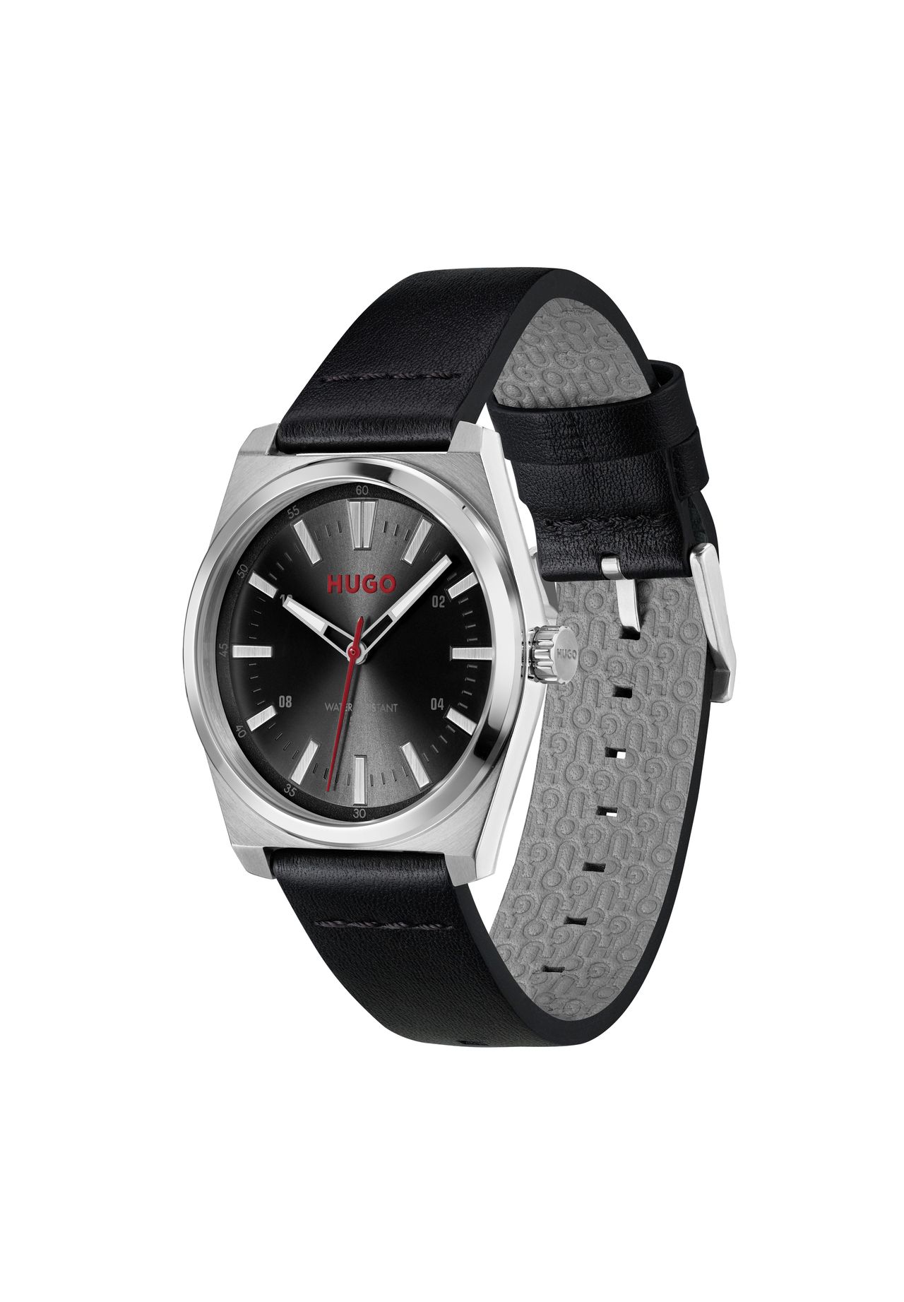 Hugo Herren Armbanduhr "1530437", Schwarz, 99