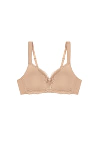 TRIUMPH - Modern Lace+Cotton BH, bügellos, Spitzendetails, für Damen - BLACK
