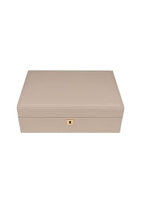 WINDROSE - Schmuckkasten Luxora, Kunstleder - BEIGE/ 12