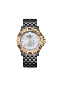 Jean Marcel - Herren Armbanduhr Edelstahl - schwarz