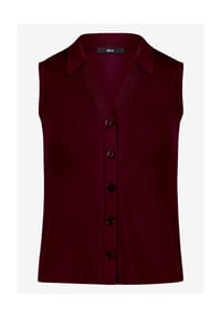 zero - Weste, Knopfleiste, für Damen - 4685 DARK AUBERGI