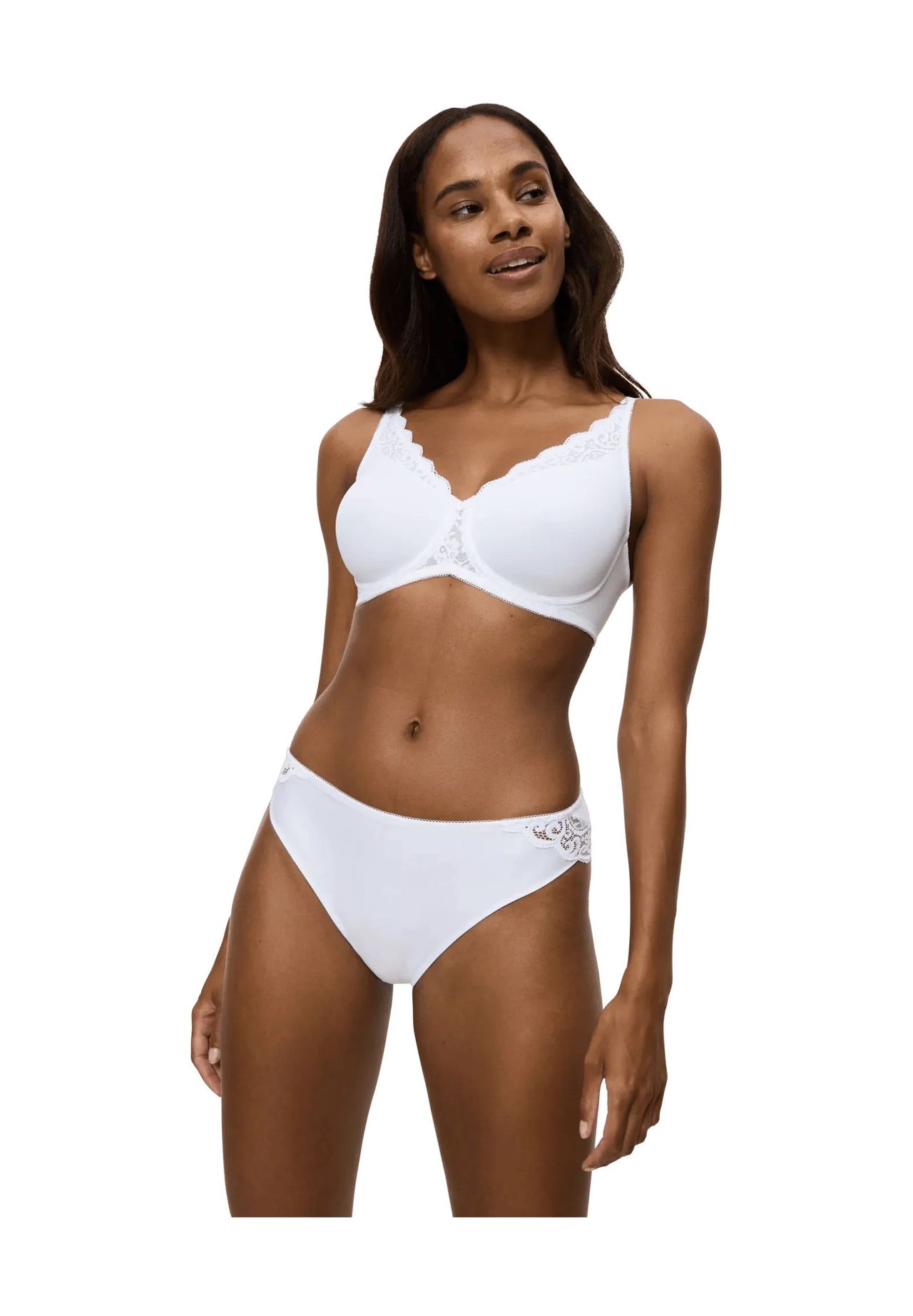 Triumph Amourette Taillenslip, Spitzen-Details, FüR Damen, Weiß, 42