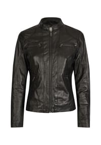 bugatti - Lederjacke BULady-128 aus hochwertigem Leder - black