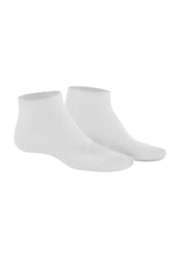 KUNERT - Sneakersocken "Richard", Rippbündchen, für Herren - 0010 WHITE