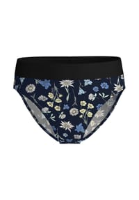 CALIDA - Damen Slip mit Softbund, high waist Elastic Trend - black print