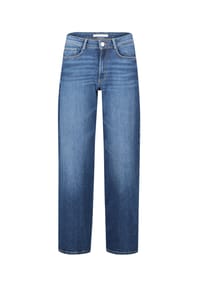 BETTY & CO - High Waisted-Jeans mit weitem Bein - Blau