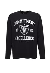 RE:COVERED - Sweatshirt NFL Raiders Commitment To Excellence Relaxed im lockeren Schnitt - Black