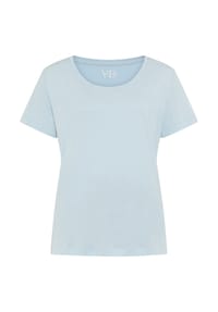 vivance dreams - Schlafshirt Fashionable Nights, Rundhalsausschnitt, für Damen - 12 DK BLUE AOP