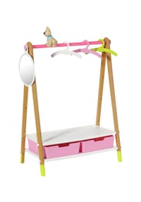 BABY born® - Puppen-Kleiderstange, mit Schubladen - ROSA/BEIGE