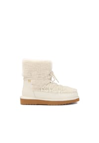 Kazar - Mit Schafwolle isolierte Schneestiefel - Creme