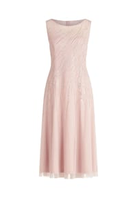 Vera Mont - Abendkleid mit Stickerei - Rose/Silver