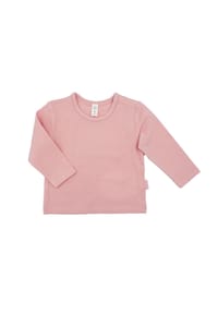 maximo® - BABY-Shirt, langer Arm, Jersey Schulterverschluss - dogwood
