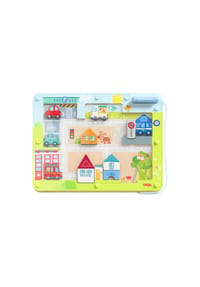 HABA - Spiel Magnetspiel Stadt aus Holz - 