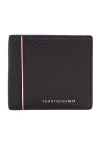 TOMMY HILFIGER - CORP Brieftasche, Leder, Münzfach, für Herren - BDS BLACK