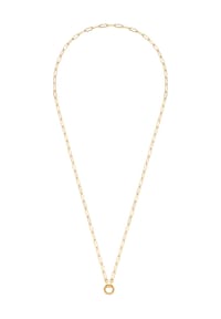 LEONARDO CLIP&MIX - Damen Kette mit Anhänger, Edelstahl - GOLD