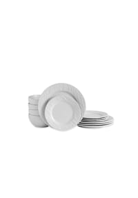 ECHTWERK® Tafelservice NEW MODERN DW-4019W 12-tlg - NEW MODERN - Schwarz