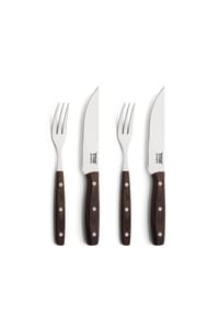 Amefa - 4-tlg. Steakbesteck Set Porterhouse - holz