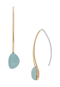 Skagen Bracciale Donna Sofie Sea Glass - Acciaio Inossidabile Oro Lucido Con Chiusura A Cursore