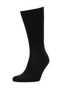 KUNERT - Richard Socken, mittelhoch, Rippbündchen, für Herren - 0070 BLACK