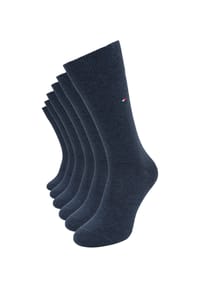 TOMMY HILFIGER - Socken, 6er-Pack, für Herren - 001 BLACK