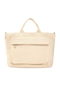 L.CREDI RIVA - Shopper, Kunstleder, für Damen - LIGHT GRAY