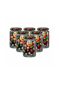 RitzenhoffAndBreker Vorratsgläser Smile 770 ml 6er Set transparent - SMILE - transparent