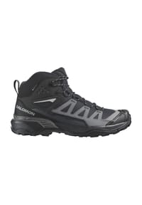 salomon - Wanderschuhe "X Ultra 360 Mid GTX", wasserdicht, rutschfest, für Herren - BLACK / MAGNET / P