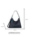 DENIM TOM TAILOR FINNA Schultertasche, Kunstleder, Anhänger, für Damen Bild 10