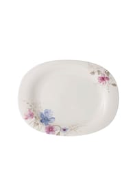 Villeroy & Boch Servierplatte Mariefleur Gris Basic 34 x 26 ml bunt - MARIEFLEUR BASIC - bunt