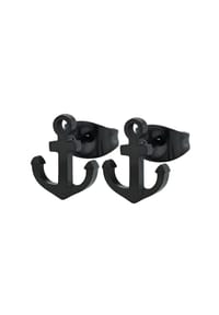 Adelia's Modern Essentials - Ohrringe – Ohrstecker aus Edelstahl - schwarz