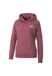 PUMA® - Damen Pullover - ESS Small Logo Hoodie, Rundhals, Langarm, Kapuze, uni - Magenta