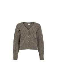 VILA - Pullover - Dark Grey Melange