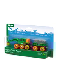 BRIO® - Kranwagen mit Anhänger und Fracht - 