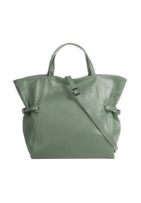 Samantha Look - Shopper Echt Leder, Made In Italy - beige