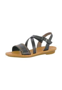 paul green - Glattleder Sandalen - Schwarz
